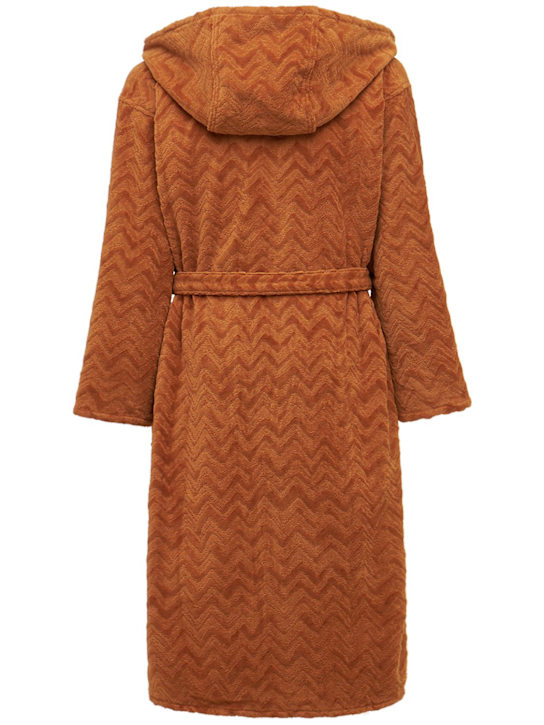 Luisaviaroma Accappatoio Rex In Cotone Con Cappuccio