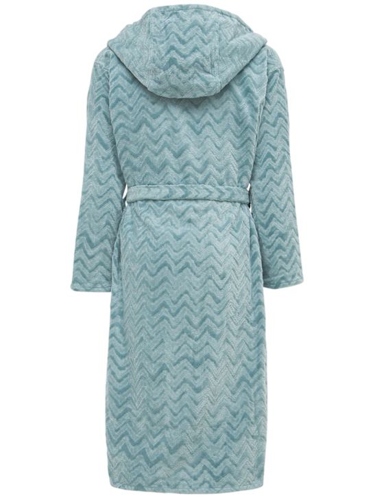 Luisaviaroma Accappatoio Rex In Cotone Con Cappuccio