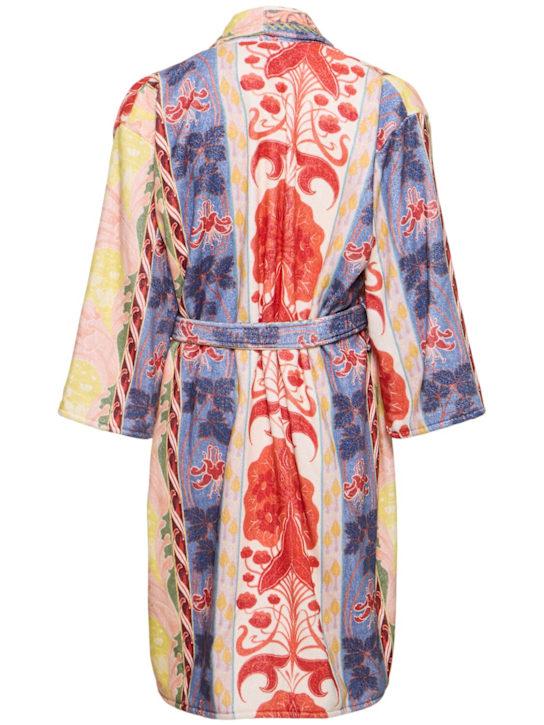 Luisaviaroma Accappatoio Summer Con Collo Sciallato