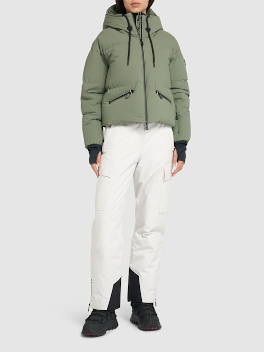 Luisaviaroma Allesaz Nylon Blend Down Bomber Jacket