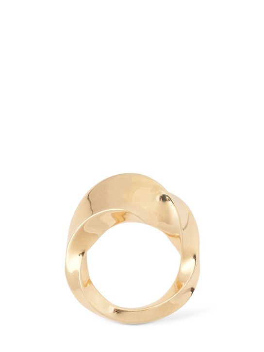 Luisaviaroma Anello Essentials Twist in argento sterling