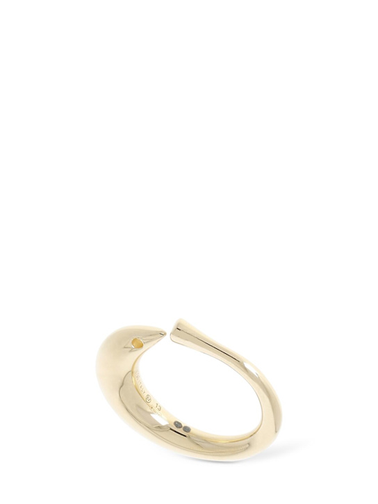 Luisaviaroma Anello in argento sterling finitura oro