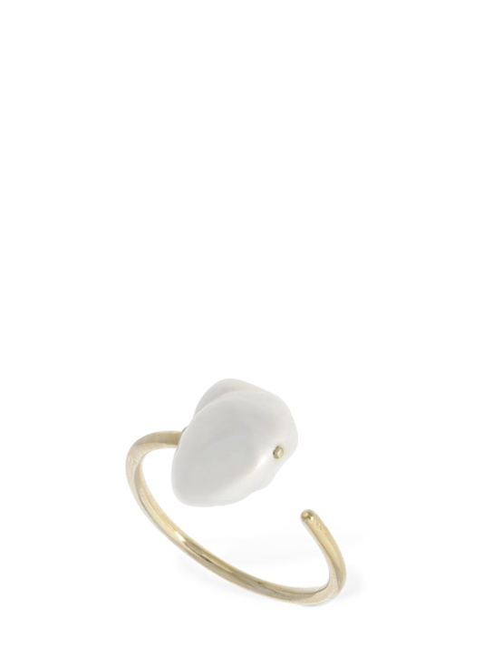 Luisaviaroma Anello Portami Via in oro 9kt con perla