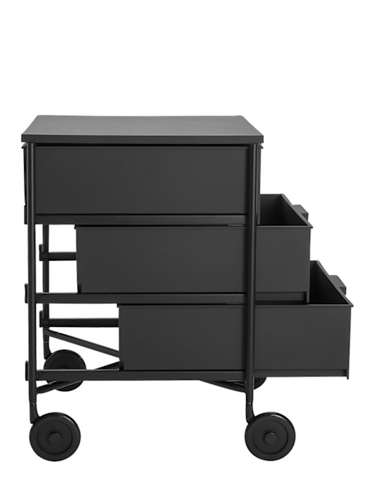 Luisaviaroma ARMADIETTO “MOBIL MATT CABINET” CON RUOTE