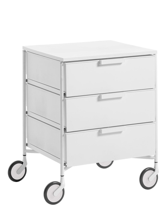 Luisaviaroma ARMADIETTO “MOBIL MATT CABINET” CON RUOTE