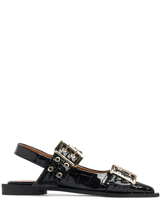 Luisaviaroma Ballerine Chunky in naplack stampa a rilievo20mm