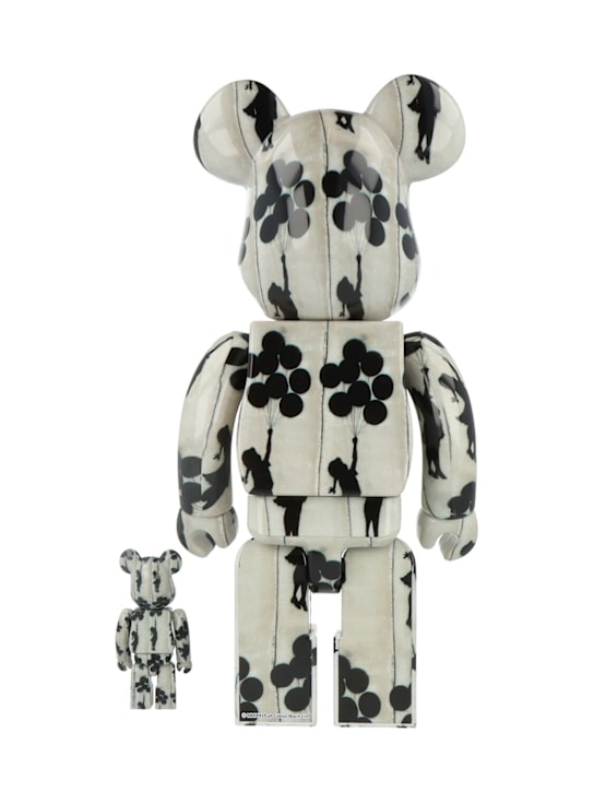 Luisaviaroma Bearbrick 100+400% Flying Balloons Girl