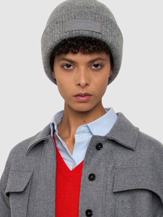 Luisaviaroma Berretto Le Bonnet Gros Grain In Misto Alpaca