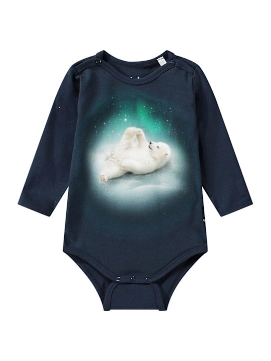 Luisaviaroma Body in jersey di cotone organico stampato