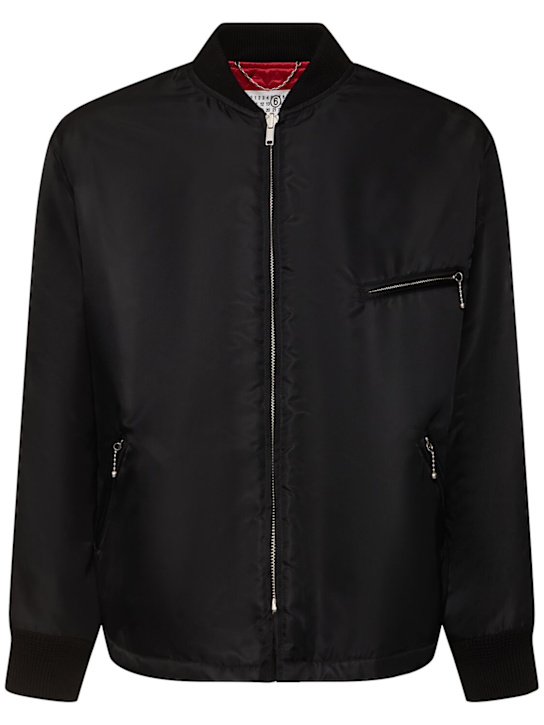 Luisaviaroma Bomber in techno trapuntato reversibile
