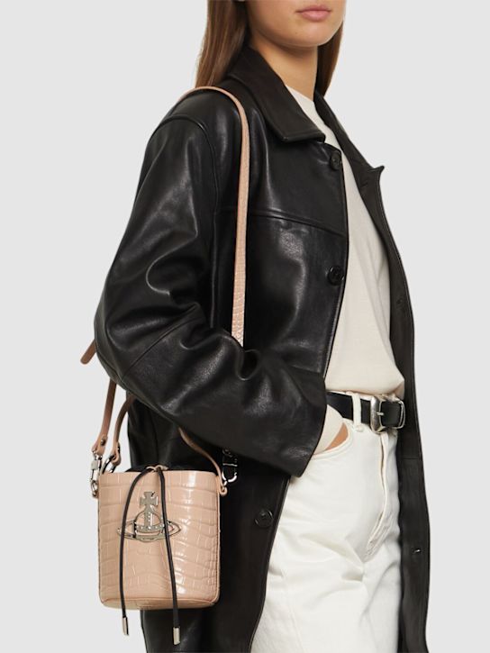 Luisaviaroma Borsa A Secchiello Daisy In Pelle Saffiano