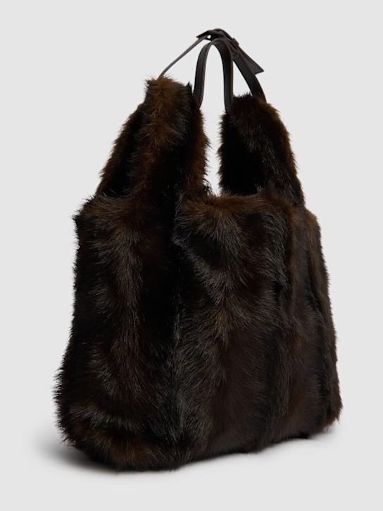 Luisaviaroma Borsa A Secchiello In Pelliccia Sintetica