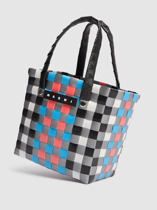 Luisaviaroma Borsa A Secchiello Intrecciata Color Block