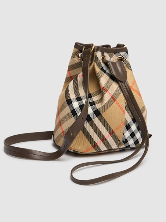 Luisaviaroma Borsa A Secchiello Mini In Tela Con Coulisse