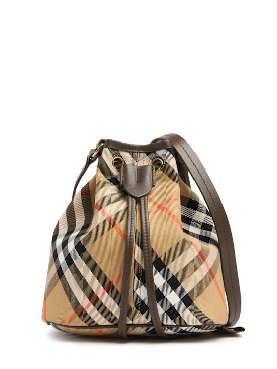 Luisaviaroma Borsa a secchiello mini in tela con coulisse