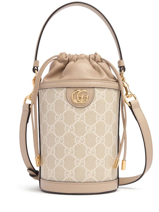 Luisaviaroma Borsa a secchiello mini Ophidia GG Supreme
