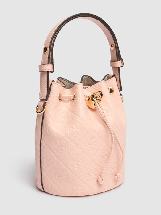 Luisaviaroma Borsa A Secchiello Mini T Monogram In Pelle
