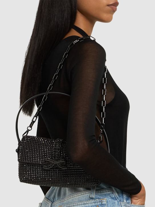 Luisaviaroma Borsa A Spalla Chainmail Con Cristalli