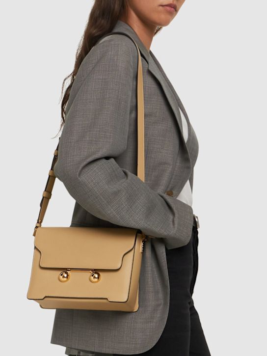 Luisaviaroma Borsa A Spalla Media Trunkaroo In Pelle