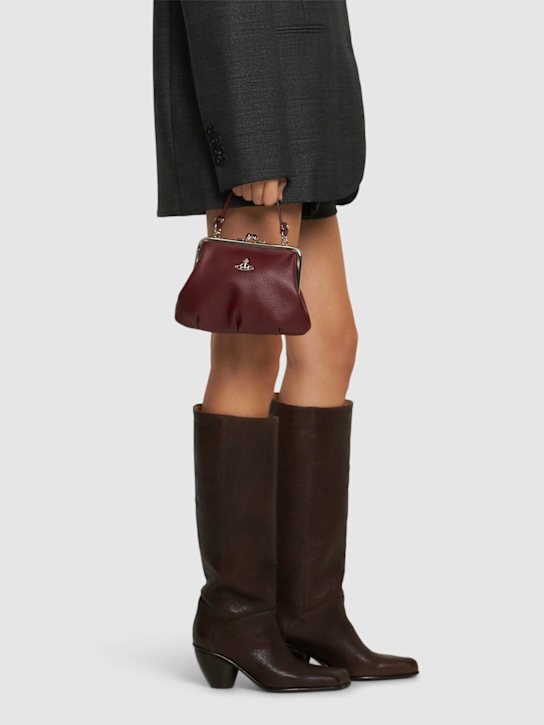 Luisaviaroma Borsa Granny Frame In Pelle Martellata