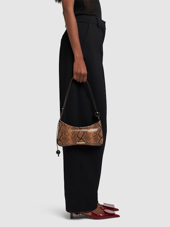 Luisaviaroma Borsa Le Bisou Perle In Pelle Goffrata