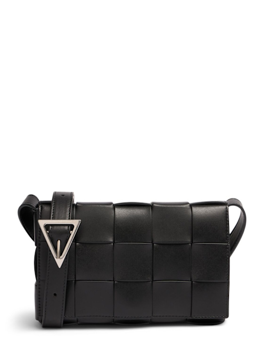 Luisaviaroma Borsa media Cassette in pelle Intreccio
