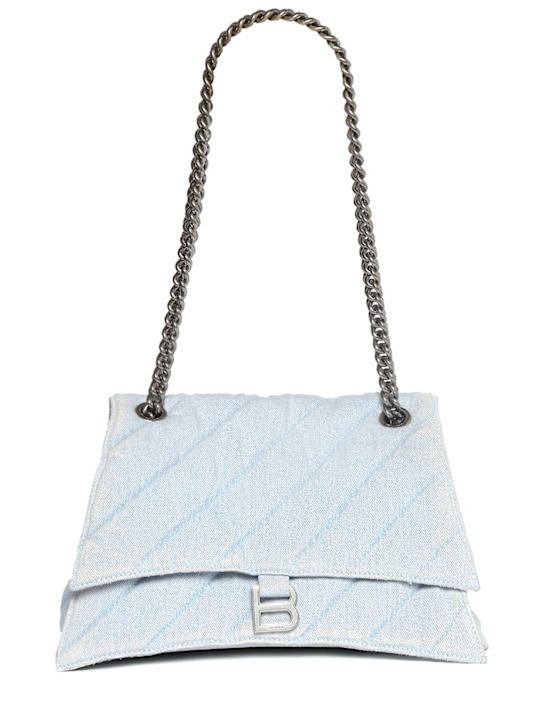 Luisaviaroma Borsa media Crush in cotone trapuntato