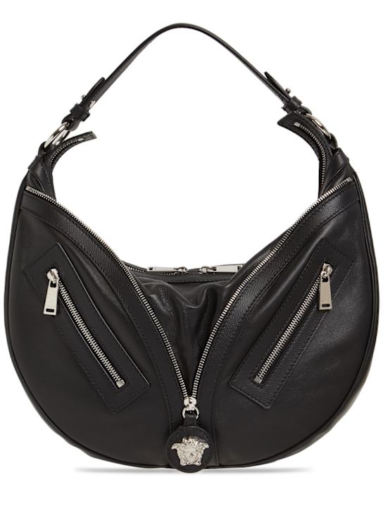 Luisaviaroma Borsa media hobo Repeat in pelle morbida