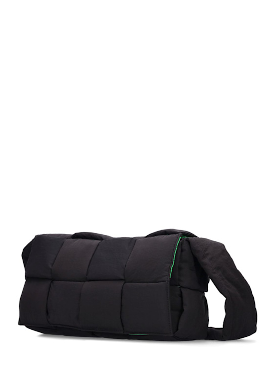 Luisaviaroma Borsa Media In Nylon Imbottito Intrecciato
