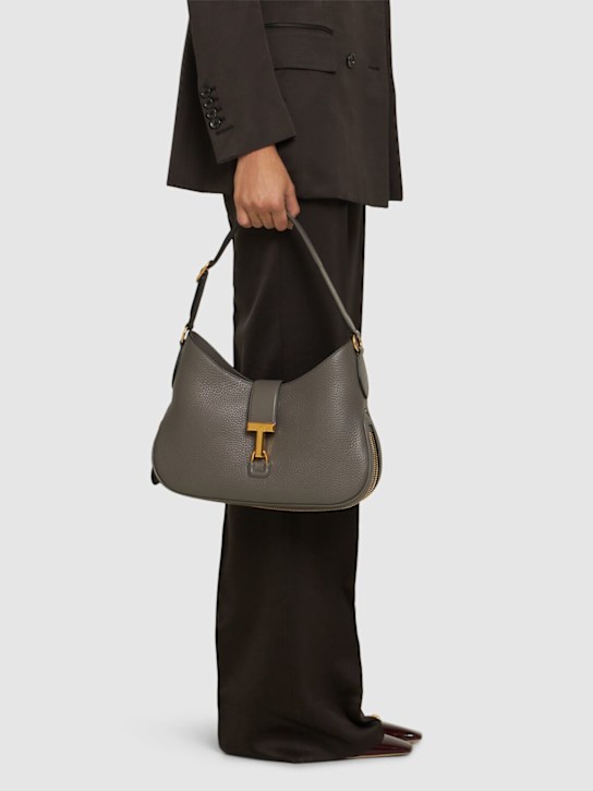 Luisaviaroma Borsa Media Monarch In Pelle Martellata