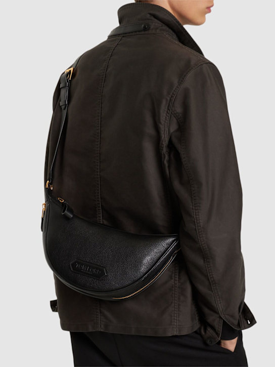 Luisaviaroma Borsa Messenger Zip Line In Pelle Lucida