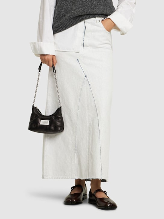 Luisaviaroma Borsa Micro Glam Slam Hobo In Pelle Trapuntata