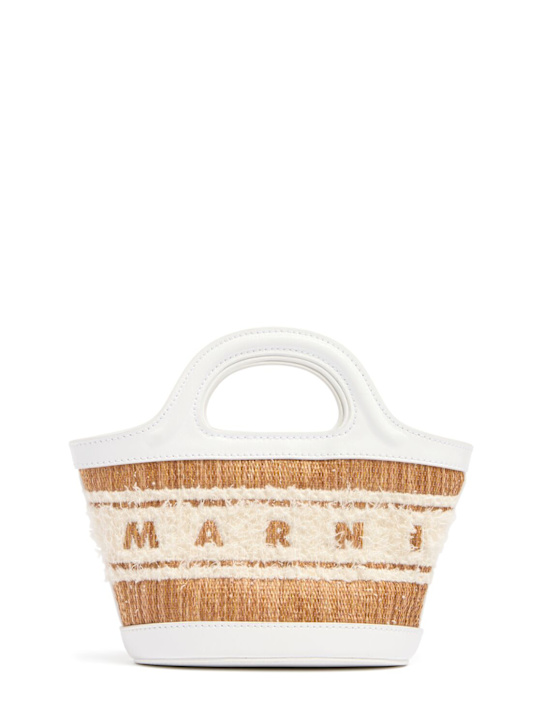 Luisaviaroma Borsa micro jacquard Tropicalia / manico