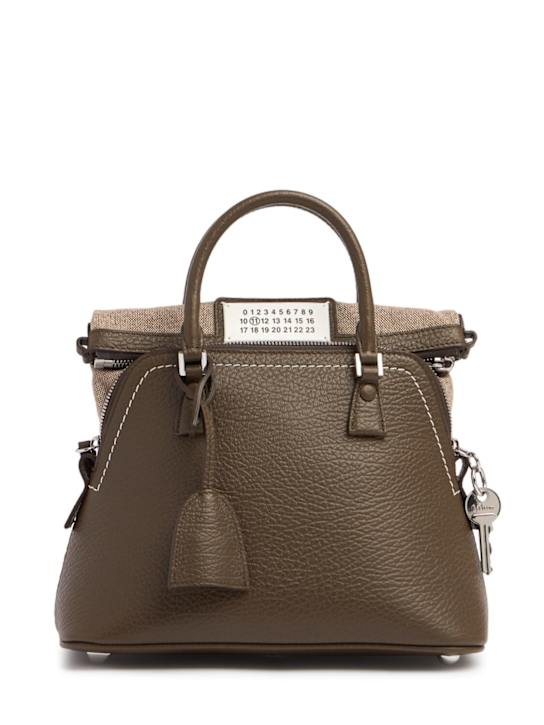 Luisaviaroma Borsa mini 5Ac Classique in pelle martellata