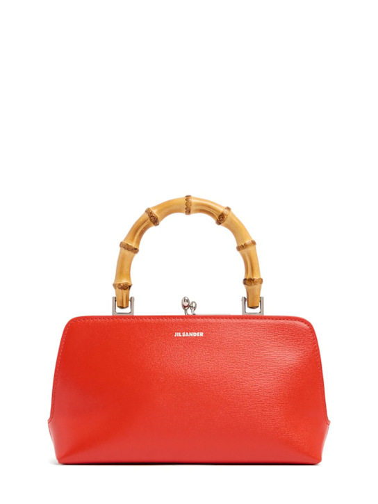 Luisaviaroma Borsa mini Goji Bamboo in pelle palmellata