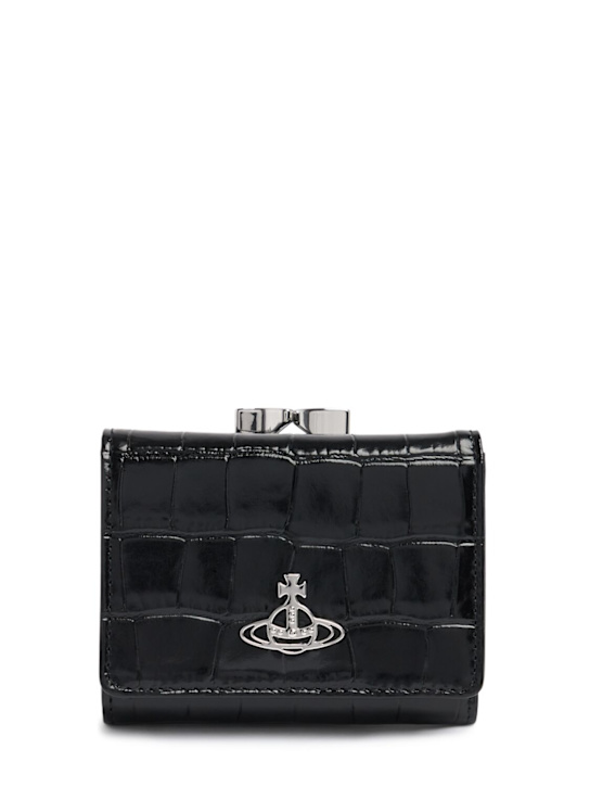 Luisaviaroma Borsa piccola Frame in pelle stampa coccodrillo