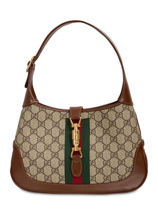Luisaviaroma Borsa piccola Jackie in tela GG Supreme e pelle