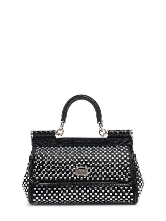 Luisaviaroma Borsa piccola Sicily Elongated con cristalli