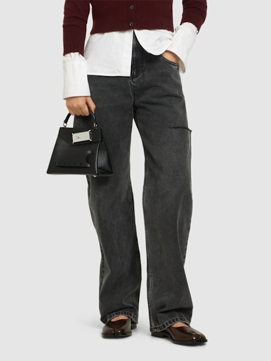 Luisaviaroma Borsa Piccola Snatched In Pelle Martellata