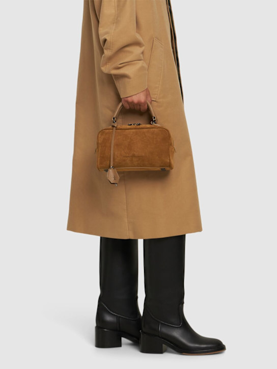 Luisaviaroma Borsa Piccola Softy Velour In Camoscio