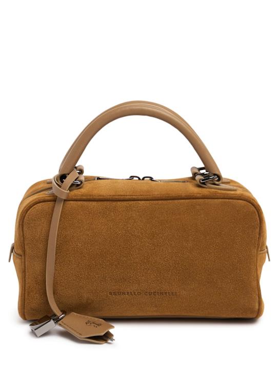 Luisaviaroma Borsa piccola Softy Velour in camoscio