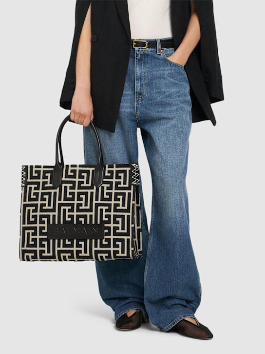 Luisaviaroma Borsa Shopping B-Army In Tela Monogram