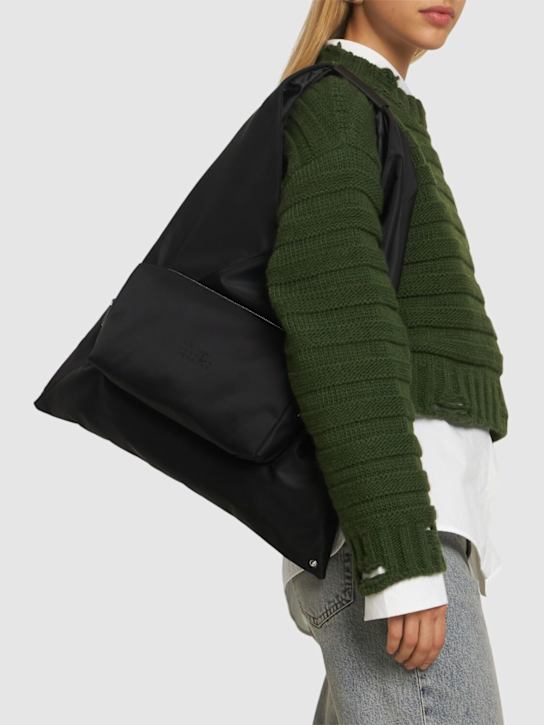 Luisaviaroma Borsa Shopping Japanese In Nylon Con Tasca