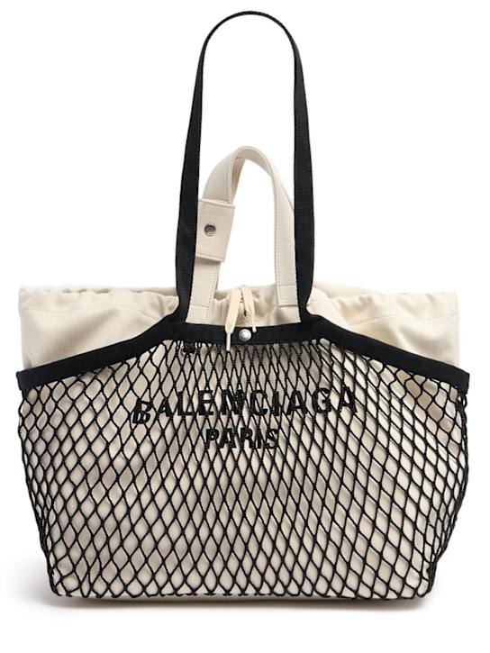 Luisaviaroma Borsa shopping media 24/7 in tela e rete