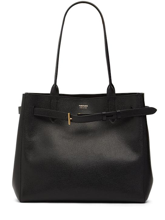 Luisaviaroma Borsa shopping media Audrey in pelle martellata