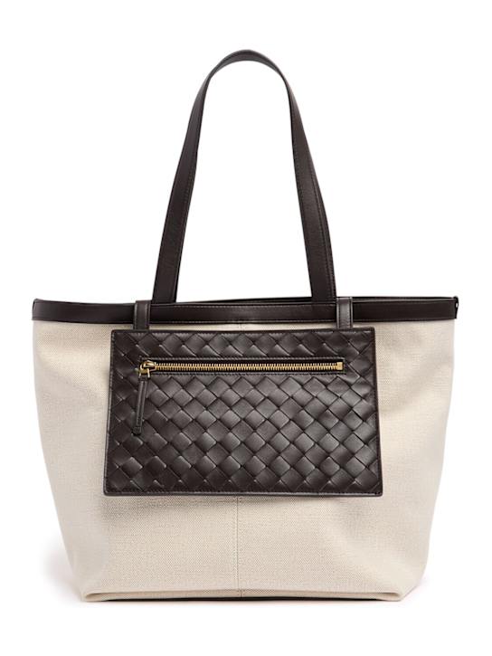 Luisaviaroma Borsa shopping media Flip Flap in tela