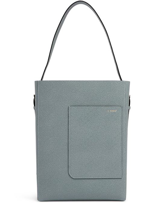 Luisaviaroma Borsa shopping media in pelle martellata