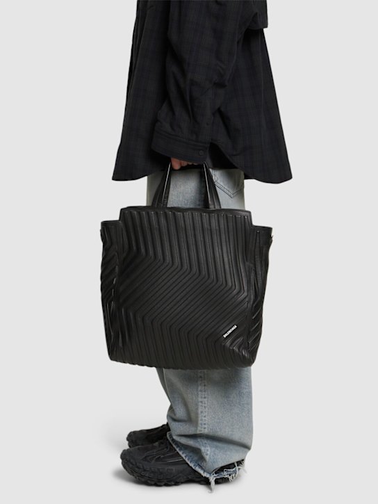 Luisaviaroma Borsa Shopping Media North-South In Pelle