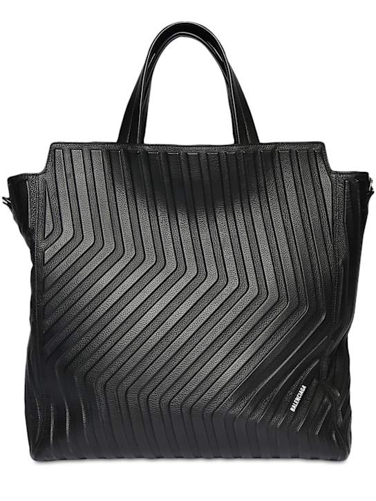 Luisaviaroma Borsa shopping media North-South in pelle