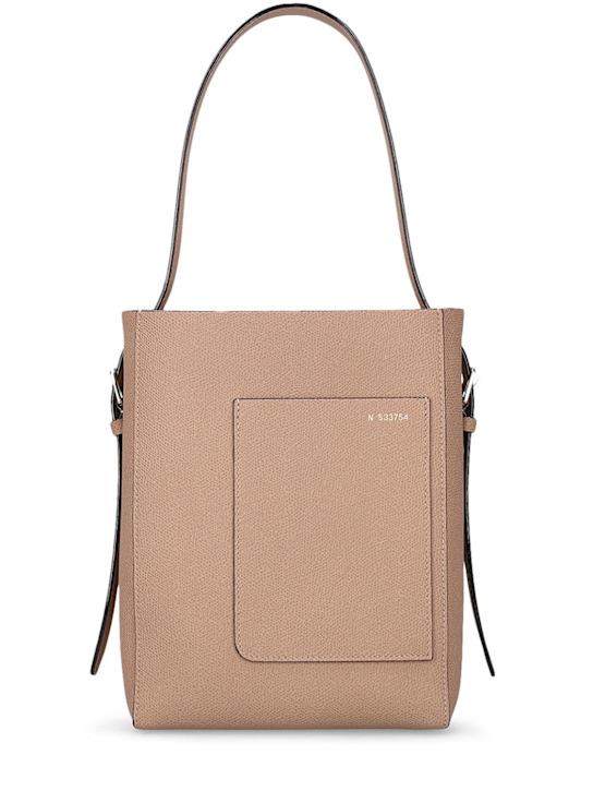 Luisaviaroma Borsa shopping piccola in pelle martellata